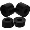 Toyvian Gommini Ammortizzatori per Skateboard, Set da 4, PU Nero | Riduzione Vibrazioni e Controllo, Accessori per Tavola, Uso, Supporto Robusto e Versatile