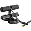 Generico Abdominal Trainer Sit Up Bar Suction Cup Fitness Gear with Resistance Bands | 10.6x10 portable ab trainer with strong suction cup & 3 height levels. Includes resistance bands for full-body workouts.