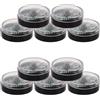 Toyvian 12 Pezzi Bussola Tascabile da 20mm in Plastica Nera per Campeggio | Strumento Leggero e Affidabile, Guida Precisa in Condizioni Difficili, per Adulti, Auto