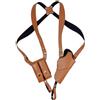DONGKER Fondina Ascellare per Pistola Halloween,Fondine per Pistole Spalla in Pelle Holster Pistola Verticale Regolabile con Doppia Custodia per Caricatore per 1911 92 96 48 45 43 19 Z92 e Altre Pistole