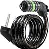 Generic Secures - Cavo per bicicletta a 5 cifre, 120 cm, colore: Verde | Compatta biciclette, filo flessibile, forte, ad alta resistenza, ciclismo all'aperto per pendolarismo