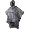 Machify Coperta da campeggio con cappuccio, 190T, impermeabile, indossabile, coperta a poncho, mantello per sacco a pelo isolato, per escursioni, viaggi, stadio, uso quattro stagioni, 199,9 x 140 cm, design