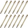 MAGICLULU 12 Pezzi Astine Freccette 2ba Sostituibili, in Alluminio Oro | Leggere e Stabili, Uso Domestico al Chiuso, Ricambi per Set Gioco, Finitura Monocolore