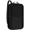 Fonowx 2 Pezzi Pallina Pickleball da Pickleball con Borsa Ergonomico Attrezzatura Sportiva per, Giardino, Nero, Borsa Quadrata