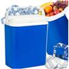 Kamai Coolbox Frigo passivo, 10 l, piccolo congelatore e frigo piccolo, mini borsa frigo per picnic e spiaggia, frigorifero portatile da campeggio senza elettricità, compatto, leggero e maneggevole Kamai Coolbox