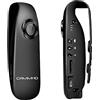 CAMMHD E3 1080P Body Camera con registrazione audio e video, 32 GB Small Body Cam con batteria da 560 mAh, fotocamera indossabile per lavoro, casa, animali domestici, bambini, viaggi