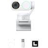 Insta360 Link 2 Pro Bianco Artico - Webcam 4K PTZ per PC/Mac