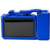 Masreoi Impugnatura per action camera con stampa 3D 25G, colore blu | Accessorio stampato in 3D con pulsante personalizzabile e supporti multipli per street photography e creatori di contenuti
