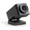 Huddly IQ Conference Camera Room Kit - H2-MBLK-N - Sensore CMOS da 12 MP, motore di elaborazione neurale, cerniera di montaggio, video FHD, cavo USB da 2 m, FOV ultra ampio, Plug & Play, Pan/Tilt/Zoom