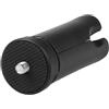 OUNONA Treppiede Portatile Mini per Fotocamera e Telefono, Nero | Design Compatto Antiscivolo, Filettatura da 3/4 Pollice, Struttura in Abs, per Micro e Livestream