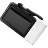 Masreoi Action Camera Maniglia con 25G 3D Stampato, Bianco e Nero | Accessorio stampato in 3D con pulsante personalizzabile e supporti multipli per street photography e creatori di contenuti