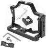 Generico Camera cage rig, compatibile con Canon, M5 M50 MarkII | Attacco slitta fredda 3/8 1/4, cinghia, per maniglia Arri monitor stabilizzatore(Cage w Cable Winder)