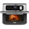 Princess MaxiCrisp Friggitrice ad aria calda, 10 L Capacità XXL, 1700 W, 8 Programmi Automatici, Display Digitale, Croccante Con Poco Olio, Senza PFAS, Facile da Pulire, 182262
