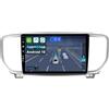 Keconsing KEC 9" [4+64G] Android 16 2 Din Autoradio per KIA KX5 / Sportage 4 2016-2019-[Integrato Wireless CarPlay | Android auto | Mirror Link | GPS Sat Nav | Bluetooth 5.0 | WiFi | 4G | SWC]+CAM Incluso