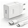 LIANSUM 45 W Caricatore rapido con USB C 6A Cavo Compatibile con OPPO Reno 14F / 13FS / 13F / 12F Ricarica Rapida