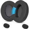 YunYiYi Cuscinetti auricolari di ricambio compatibili con cuffie da gioco Roccat Elo 7.1 Air/Elo 7.1 USB/Elo X, con accessori in memory foam a rete traspirante, colore nero