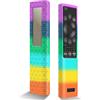 Hydream Custodia in Silicone per Samsung Telecomando BN59-01357 Series SolarCell Smart TV Telecomando Guscio Protettiva Cover Anti-Scivolo Cassa Copertura per Samsung Originale Voice Remote 2021 (Arcobaleno)