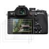 kinokoo Pellicola protettiva per schermo per Sony RX10 V RX10M5 A7 IV A7M4 | [Confezione da 3] 0,25 mm Pellicola in vetro temperato per Sony RX10M5 A7M4 con durezza 9H, facile installazione, senza bolle