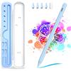 FUWANG Penna stilo per iPad A16/10a/9a generazione, ricarica rapida in 10 minuti per Apple Pencil e iPad Pen, compatibile con iPad A16/10th/9th/8th/7th/6th/Pro 13''11''M4/12.9/Air 11'' 13'' M3/M2/Mini 6/5
