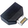 Ghjkldha Motherboard Usb Splitter, 20 to 19 Pin Adapter, Internal Header Converter, 25cmx0.98 Inches Stable Data Extension, Compact Cable Organizer, Usb3 E Idc, for Pc Build Maintenance