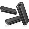 BASESAILOR Accoppiatore USB C 3 Pezzi,Adattatore da Femmina a Femmina USB C | USBC 3.2,Accoppiatore PD da 100W per Cavo Type C,Connettore di Estensione per Thunderbolt 3,MacBook,iPhone 16 15 Pro