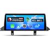 CAMECHO [Qualcomm 8-Core] Android 15 Autoradio per BMW Serie 3/4 2013-2017 (F30/F31/F34/F32/F33/F36), 4+64G Navi Wireless Carplay DSP, 10.25 Stereo WiFi Android Auto AM/FM Bluetooth MirrorLink