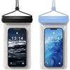 Vamirionix Custodia Impermeabile Smartphone 2 Pezzi IPX8 7,2 | Cover Subacquea, Quadrupla Protezione, Per iPhone 17 16 15 14 Pro Max Samsung, Per Mare Piscina Spiaggia