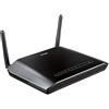 D-Link DSL-2750B Modem Router ADSL2/2+, Tecnologia Wireless N300, 4 Porte 10/100 Mbps Fast Ethernet, Porta USB, Nero