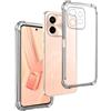 REY Cover in Gel TPU Anti-Shock per Vivo Y28 4G, Morbido Silicone Custodie Protettivo Case, Anti-Scratch, Protettiva Sottile Back Cover