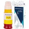 LCL GI50 Giallo Inchiostro Compatibile con Canon GI-50 GI-50Y 3405C001 | Flaconi di Inchiostro Compatibile per PIXMA GM2050 GM4050 G5050 G6050 G7050 (1-Pack)