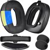 Yaowanguan Cuscinetti Mod Kit per Logitech G Astro A50 Gen 4,A50 Gen 5,A50 X Cuffia Gaming Wireless,Gel Rinfrescante Cuscinetti Auricolari di Ricambio Fasce Schiuma per Astro A50 Gen 4/Gen 5/A50X