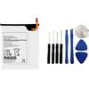 Audiosystem Batteria Compatibile Per Samsung Galaxy Tab E 9.6 Sm-T560 T561 5000mah, Incluso Kit Montaggio Batteria