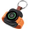 Focenat Caricatore Portatile 1200mAh Compatibile con Smartwatch Galaxy Watch 5/6/7/Ultra/8, Power Bank Wireless Magnetico con Cavo USB e Portachiavi, Batteria Esterna Mini per Viaggiare