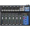 Froulaland Mixer Audio Studio Mixer Mixer Mixer Audio Stereo Mixer Linea 4 Canali Dj Amplificatore 6 Modalità Musica Integrate Per Mixer Mini Mixer Stereo Passivo