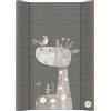 CEBA BABY Fasciatoio rigido, 50 x 70 cm, ultra leggero, per fasciatoio, leggero e stabile (Friendly Giraffe)