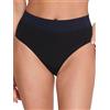 sloggi Donna Ever Infused Aloe High Waist, Nero, M