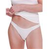 sloggi Zero Feel 2.0 Tiny Tanga, Tanga Donna, Silk White, XS