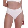 sloggi Zero Feel 2.0 High Waist, Biancheria Intima Donna, Silk White, XL