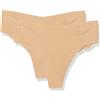 sloggi ZERO Modal H Hipstring C2P, Slip, Donna, Marrone (Cognac), XS
