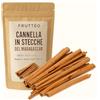 Frutteo Cannella ceylon in Stecche 1Kg del Madagascar 100% Naturale - Aroma Intenso, Pura e Non Trattata - Ideale per Dolci, Tisane, Liquori, e Cucina Gourmet - Fruttèo