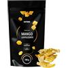 HiFood Mango liofilizzata a fette 100 g frutta liofilizzata mango, snack croccante senza additivi, adatto per colazione, cucina e snack