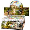 Bubble World Italian Bubblerot Bolle di Sapone 36 Pezzi 60ml Regalini Fine Festa Compleanno Bambini Gadget Invitati. Liquido con Gioco Labirinto sul Tappo. Gadget compleanno Made in Italy
