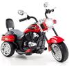 RELAX4LIFE Moto Elettrica a 3 Ruote per Bambini (ROSSO)