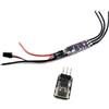 HeelAooRC Regolatore di velocità ESC AM32 a 32 bit 2-4S 40A 5V 2A BEC 25V 470uF condensatore con ESC Param Coverter per RC Crawler modello auto aeroplano motori brushless