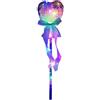 Generico Bacchetta Magicas per Bambini Bacchette da Fata per Ragazze, Bacchetta Principessa LED per Bambini | Bastone da Fata con bacchettas magicas Portatile per Ragazza in Costume Che Gioca