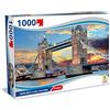 Teorema Giocattoli - Puzzle Regno Unito, Londra Tower Bridge, Puzzle 1000 Pezzi, Immagine Alta Definizione per Adulti e Bambini, Gioco da Tavolo Educativo, 70x50 cm