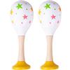Bigjigs Toys Bigjigs Giocattoli di Legno Junior Maracas - Strumenti Musicali per Bambini