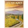 MyPuzzle.com MyPuzzle Toscana - Val D'Orcia, Poster Di Viaggio D'epoca - Premium 1000 Pezzi Puzzle - MyPuzzle Collezione speciale di Havana Puzzle Company
