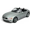Generic Welly 22517 - Modellino di auto compatibile con BMW Z4 E85 Cabrio Open Silver 2002-2008, circa 1/24 1:24, in metallo