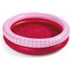 Quut - Dippy - Piscina gonfiabile in PVC Premium di qualità (0,30 mm) - divertente e design a partire da 2 anni - 120 cm di diametro (rosso ciliegia)